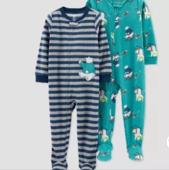 Carter's pajamas Other - 2 PAJAMAS  SIZE 2T